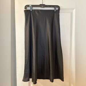 Express Black Midi Skirt